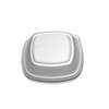 Forum Forum 9 Inches High Dome Vented Lid, PK300 CL213-099-1